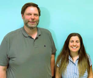 Bild mit Herr Schad und Frau Olguner