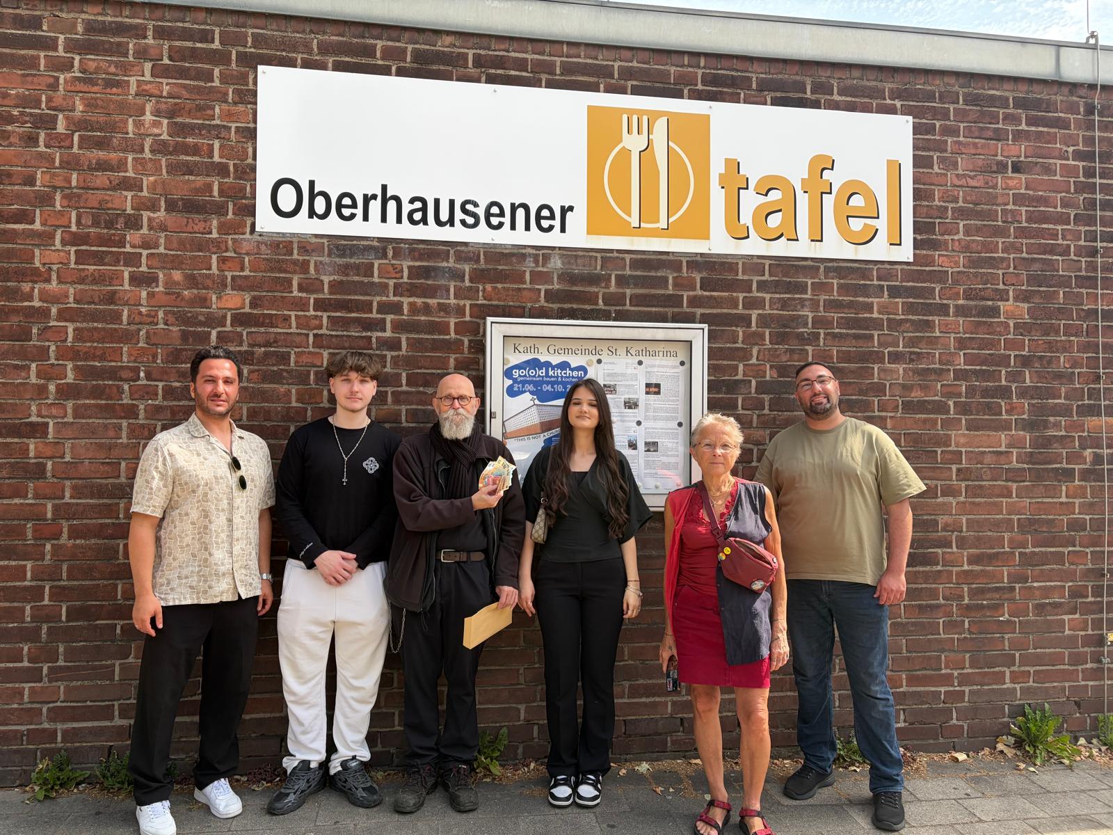 Foto Spende Oberhausener Tafel